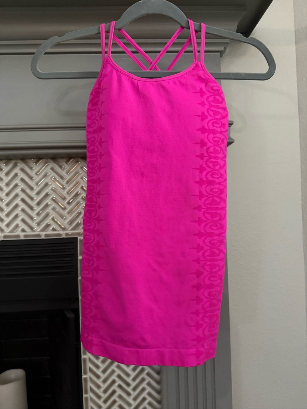 CALIA by Carrie Underwood Hot Pink Strappy Tank Dress